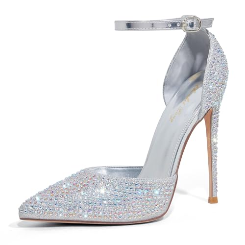 Silver Rhinestone