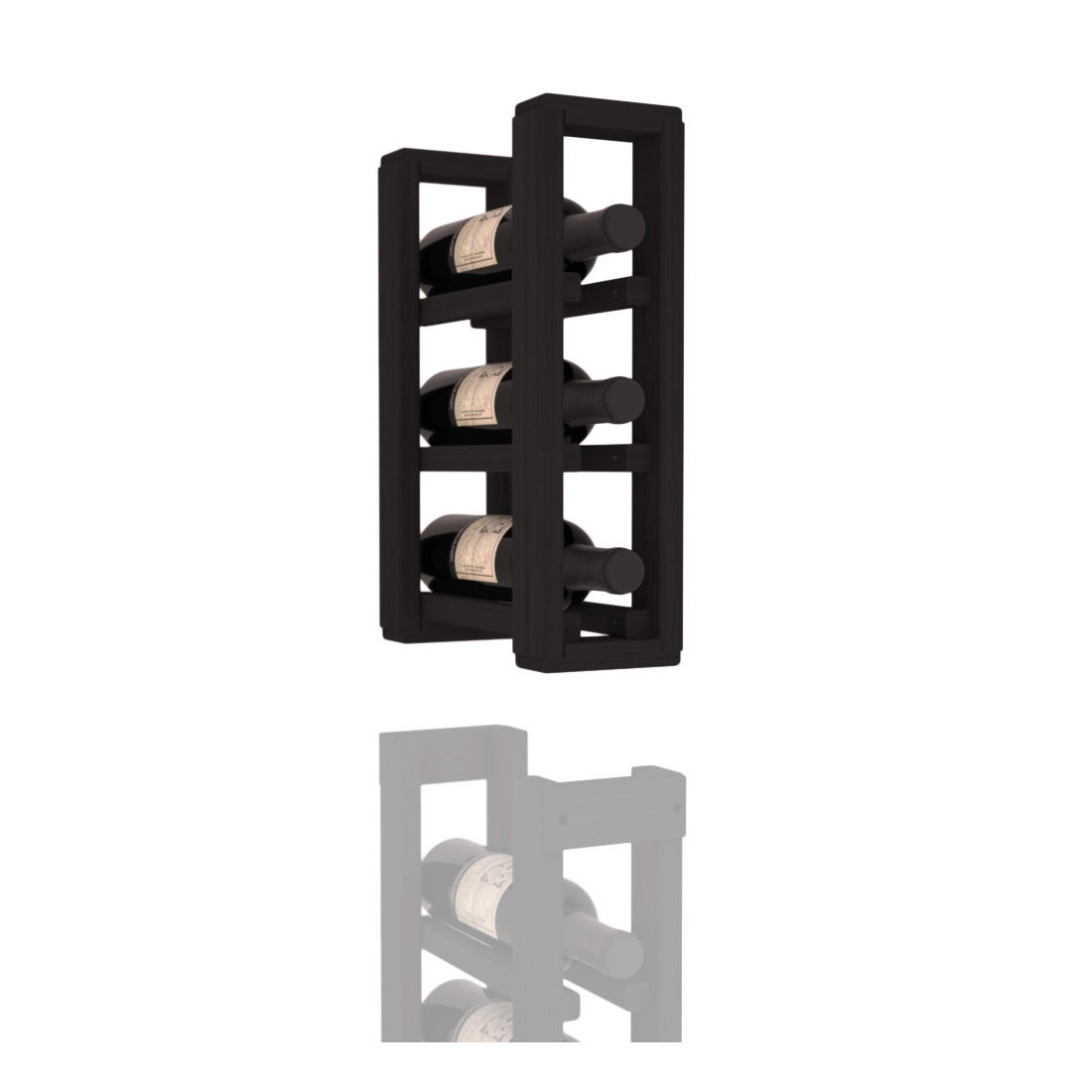 InstaCellar 1 Column Split Extender Rack - Expandable Wine Rack Organizer for Kitchen, Pantry & Cellar Storage