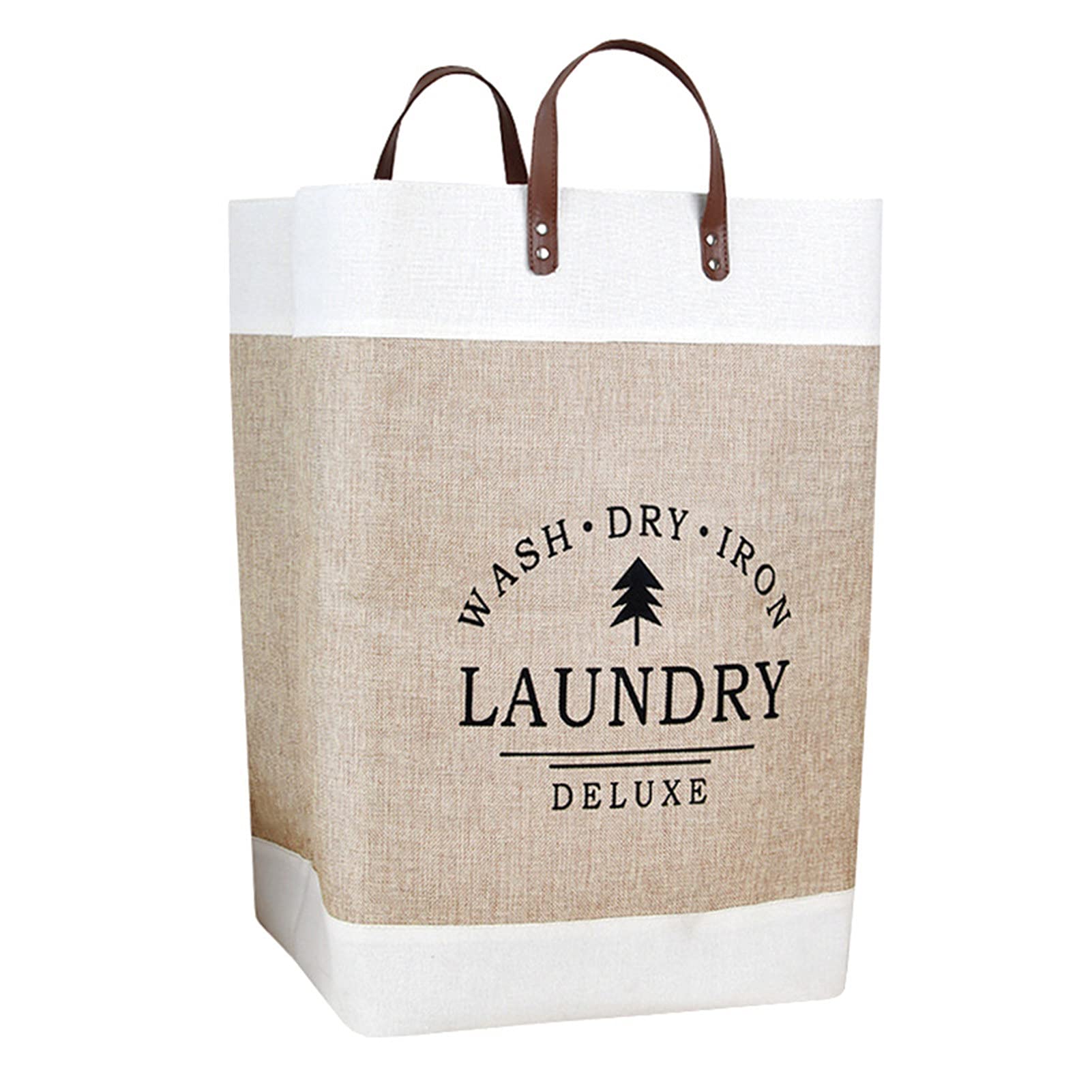 Waterproof Extra Large Foldable Storage Basket - Printed Laundry Hamper for Dirty Clothes & Household Organization | Perfect for Bedroom, Bathroom & Closet Storage
