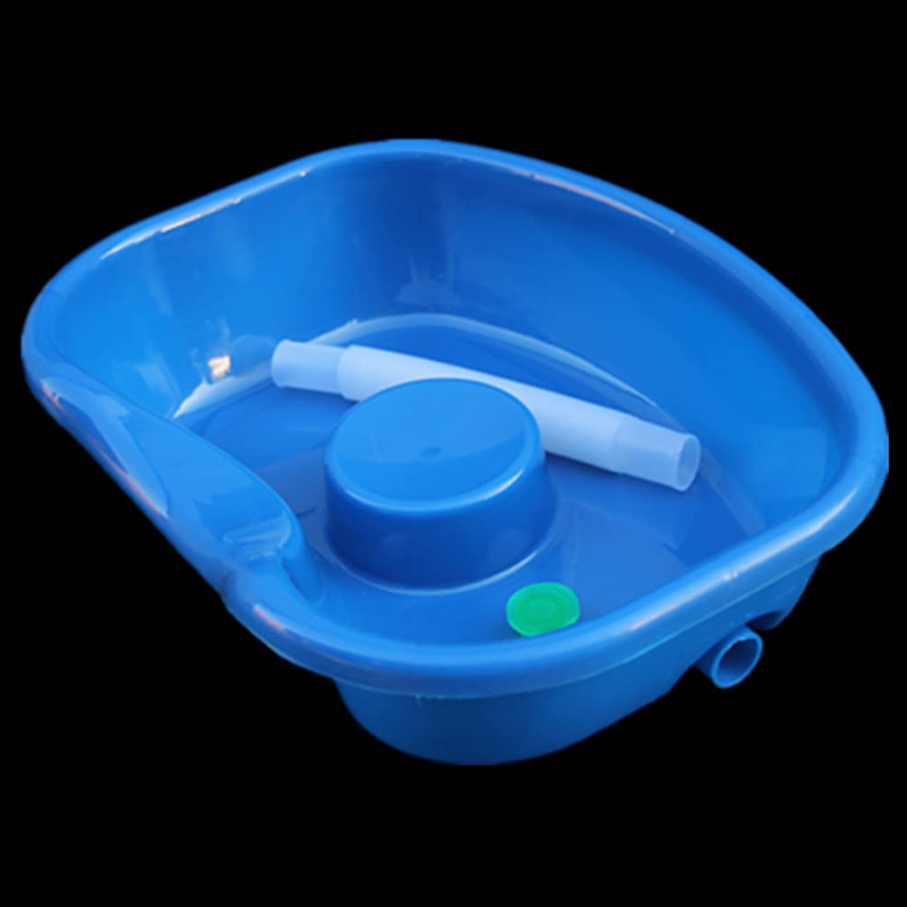 HEALLILY Portable Shampoo Tub - Adjustable Hair Washing Tray for Bedridden Patients, Elderly Care, and Post-Surgery Recovery | Lightweight Shampoo Basin for Home Healthcare, Nursing Homes & Hospitals