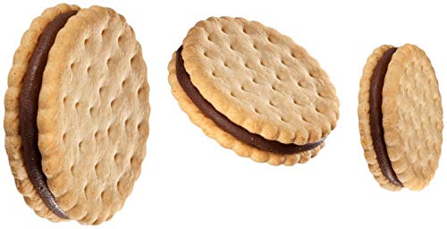 Doppel Keks German Sandwich Cookies - 46% Rich Cocoa Cream Filled Biscuits (18 Count) | Imported from Europe | Perfect for Tea Time, Office Snacks & Gift Boxes
