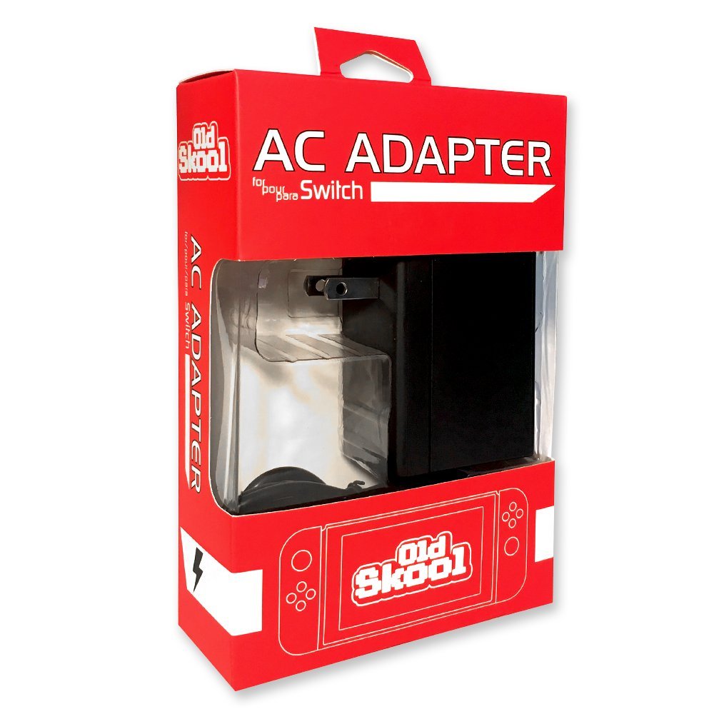 Original Nintendo Switch AC Adapter - Fast Charging Power Supply with TV Mode Support | Perfect for Gaming at Home & Travel Accessories