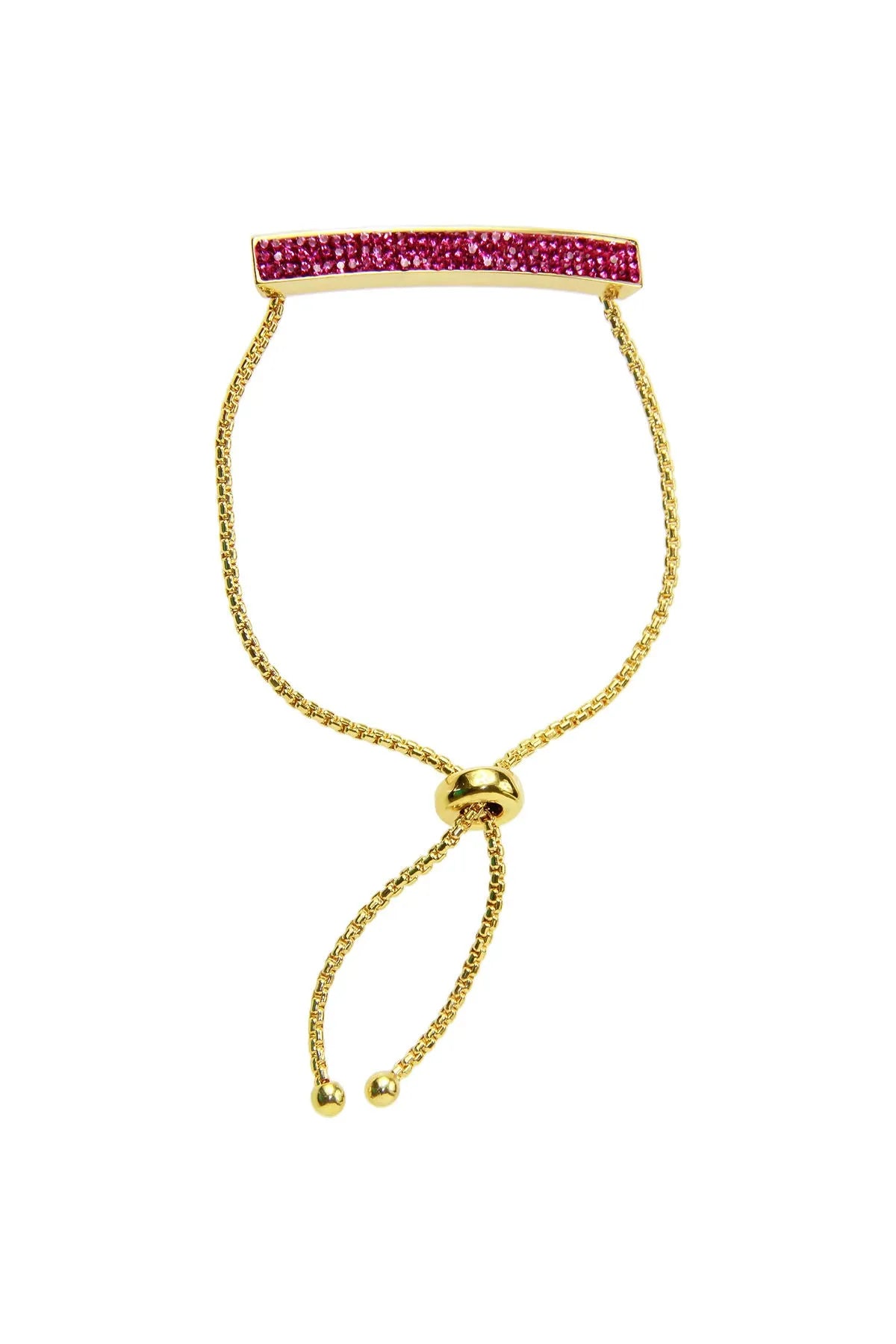 Elegant Crystal Bar Bracelet for Women - Minimalist Stackable Jewelry for Everyday Wear, Parties & Special Occasions