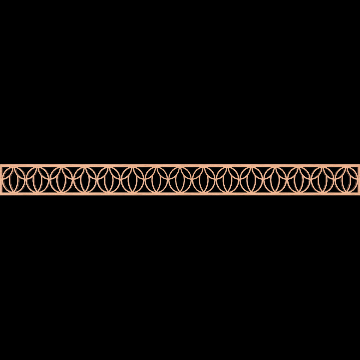 Shoshoni Fretwork Moulding - Handcrafted Wooden Wall Decor for Home & Office - Perfect for Living Room, Bedroom, and Office Decorations