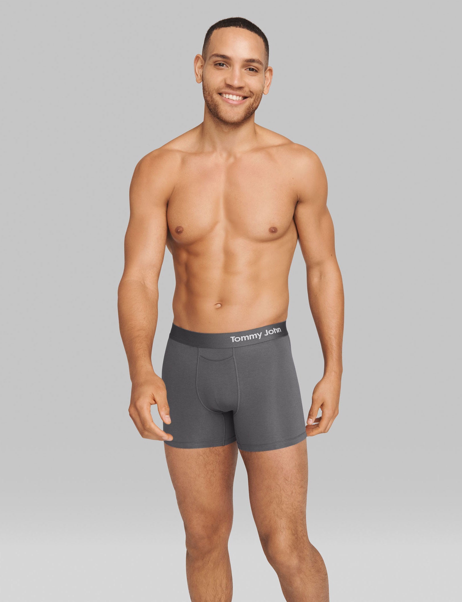 Premium Cotton Trunk Underwear 4-Pack (3 Packs) - Soft Breathable Men's Boxer Briefs for Everyday Comfort, Workout & Lounge