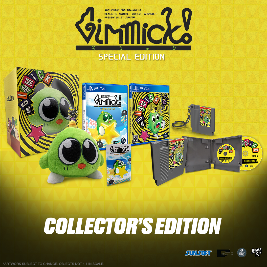 Gimmick! Special Edition Collector's Edition for PS4 - Limited Retro Game for Collectors & Gamers | Perfect for Nostalgic Gaming Nights & Display