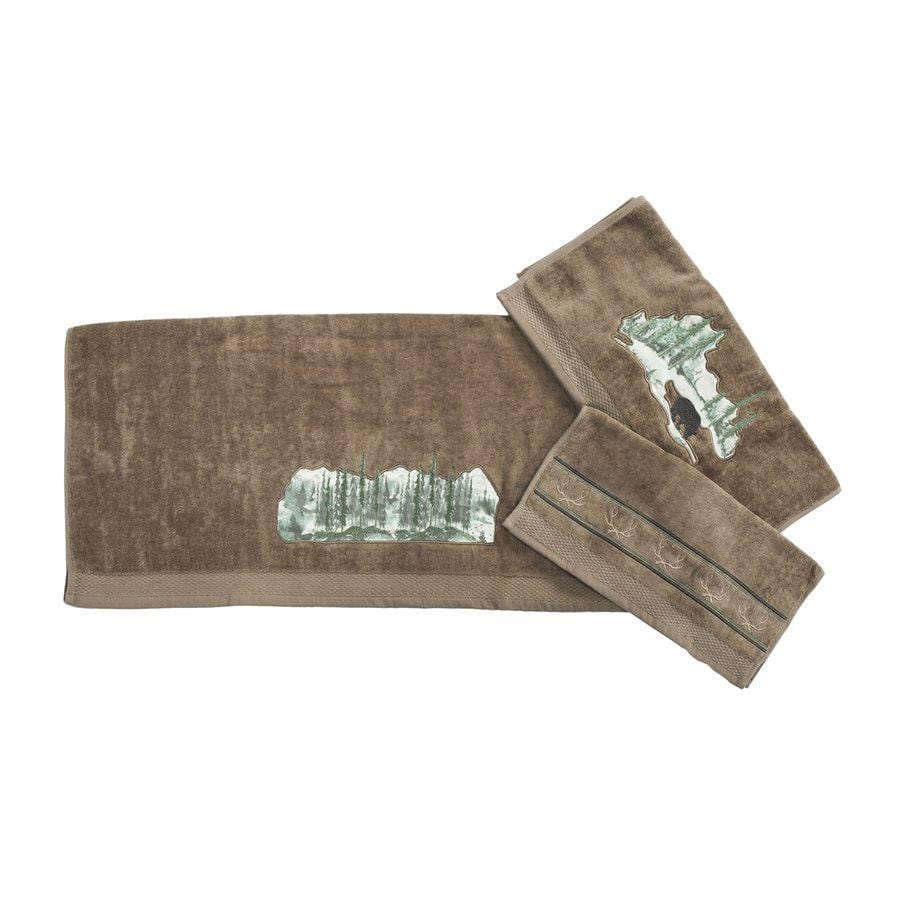 Premium 3-Piece Bath Towel Set in Mocha - Soft, Absorbent & Quick-Drying - Perfect for Spa, Bathroom & Guest Use