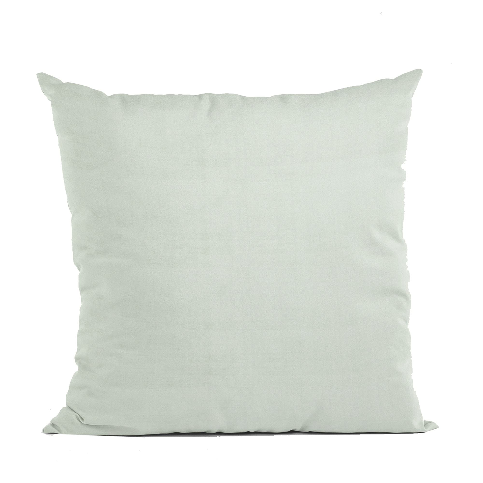 Plutus Brands Blue Velvet Luxury Throw Pillow - 22x22 Inch Double Sided Soft Shiny Decorative Cushion for Sofa, Bed, Nursery | Baby Solid Velvet Pillow Cover for Home Decor
