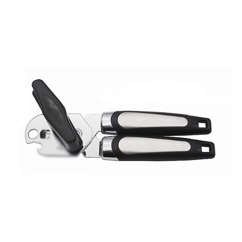 Premium Stainless Steel Manual Can Opener - Heavy Duty Kitchen Tool for Canned Food, Bottles & Jars | Perfect for Camping, Emergency Kits & Home Cooking