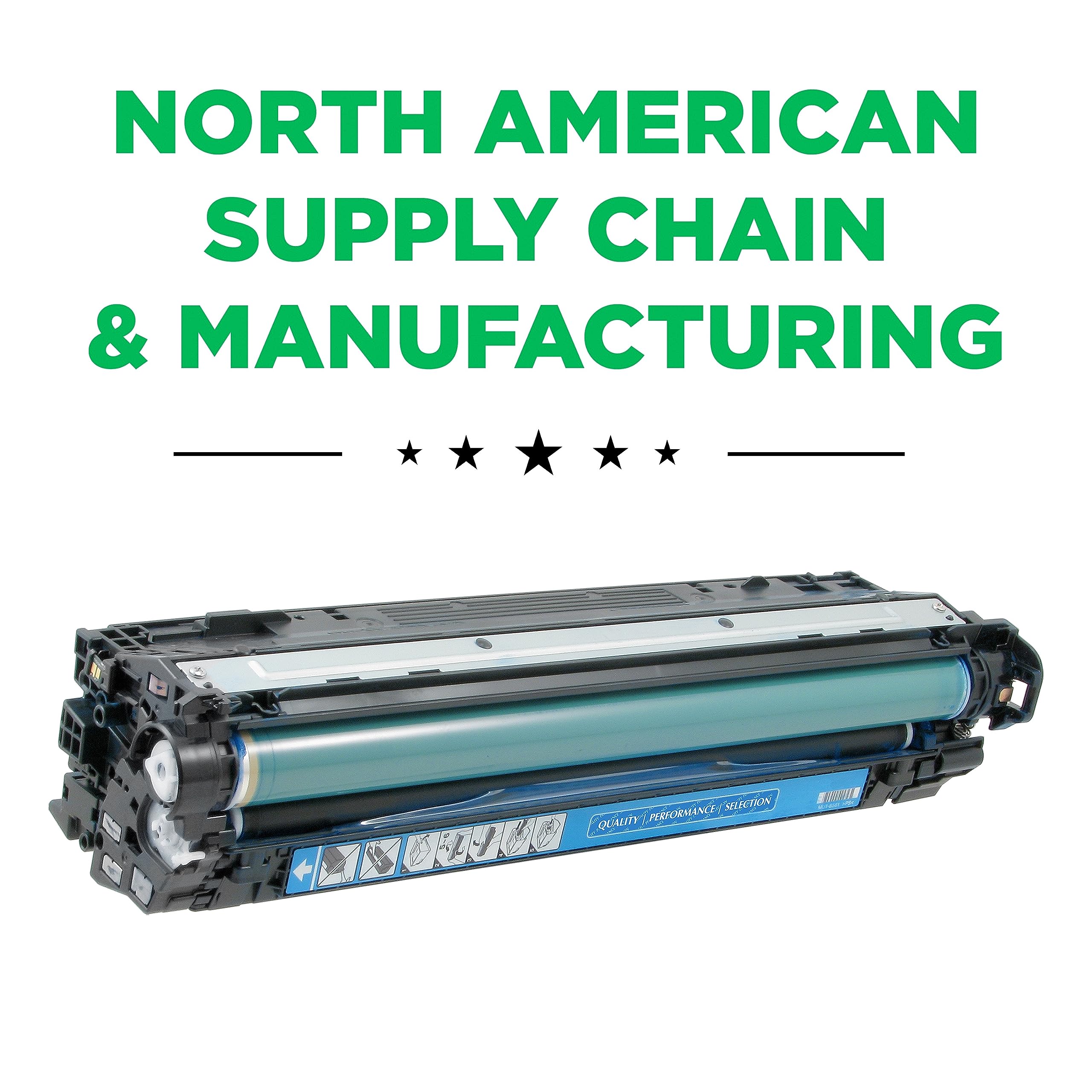 High-Quality Clover Remanufactured Toner Cartridge Replacement for HP CE741A (HP 307A) - Cyan | Compatible with HP Printers | Perfect for Home & Office Printing Needs