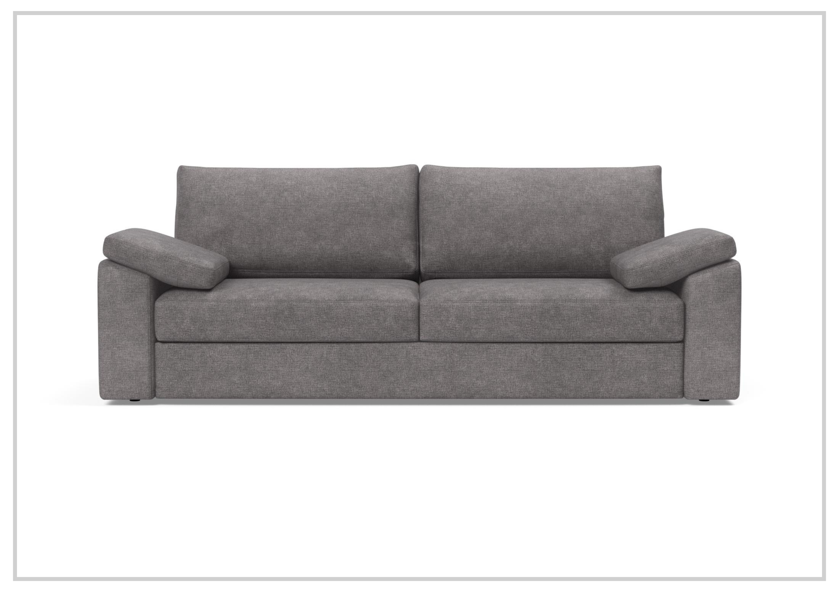 Innovation Living Vilander Full-Size Fabric Sofa Bed - Convertible Sleeper Sofa for Small Spaces, Guest Room & Apartment Living | Comfortable Modern Futon with Storage