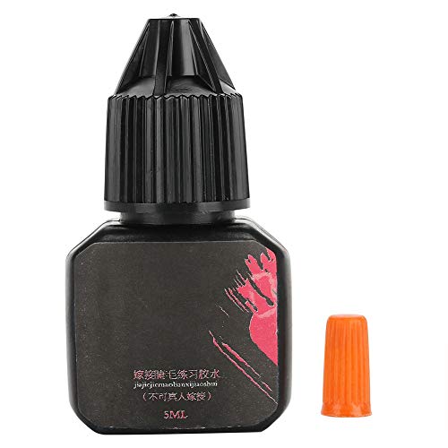 Professional Eyelash Extension Glue - Fast Drying, Strong Hold Adhesive for False Eyelashes & Lash Extensions - Perfect for Lash Artists, Beginners & DIY Home Use (Practice on Mannequin Heads, Salons, Makeup Studios)