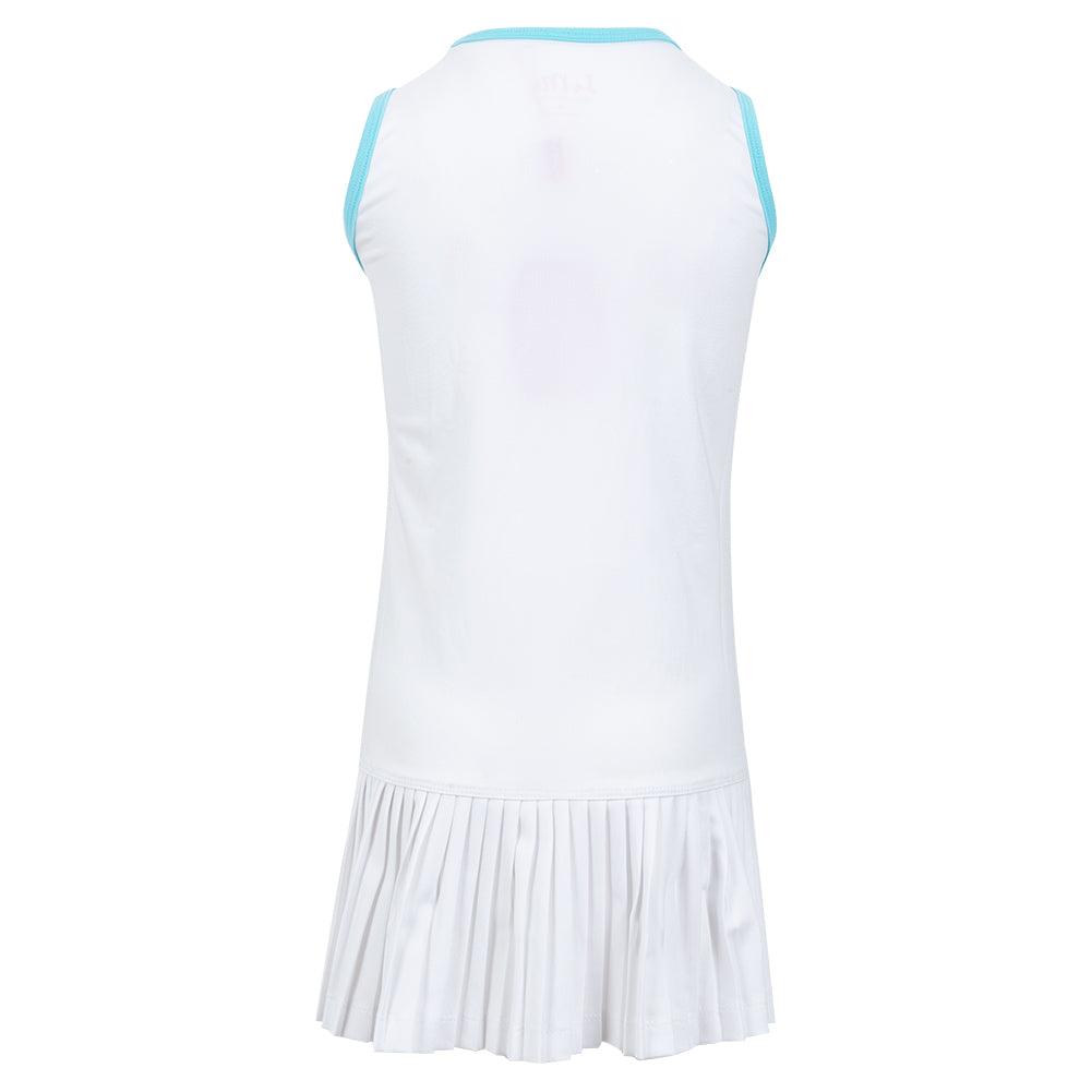 Girls' Mini Pleat Tennis Dress - Breathable & Stylish for Junior Players - Perfect for Tennis Matches, Practice & Casual Wear