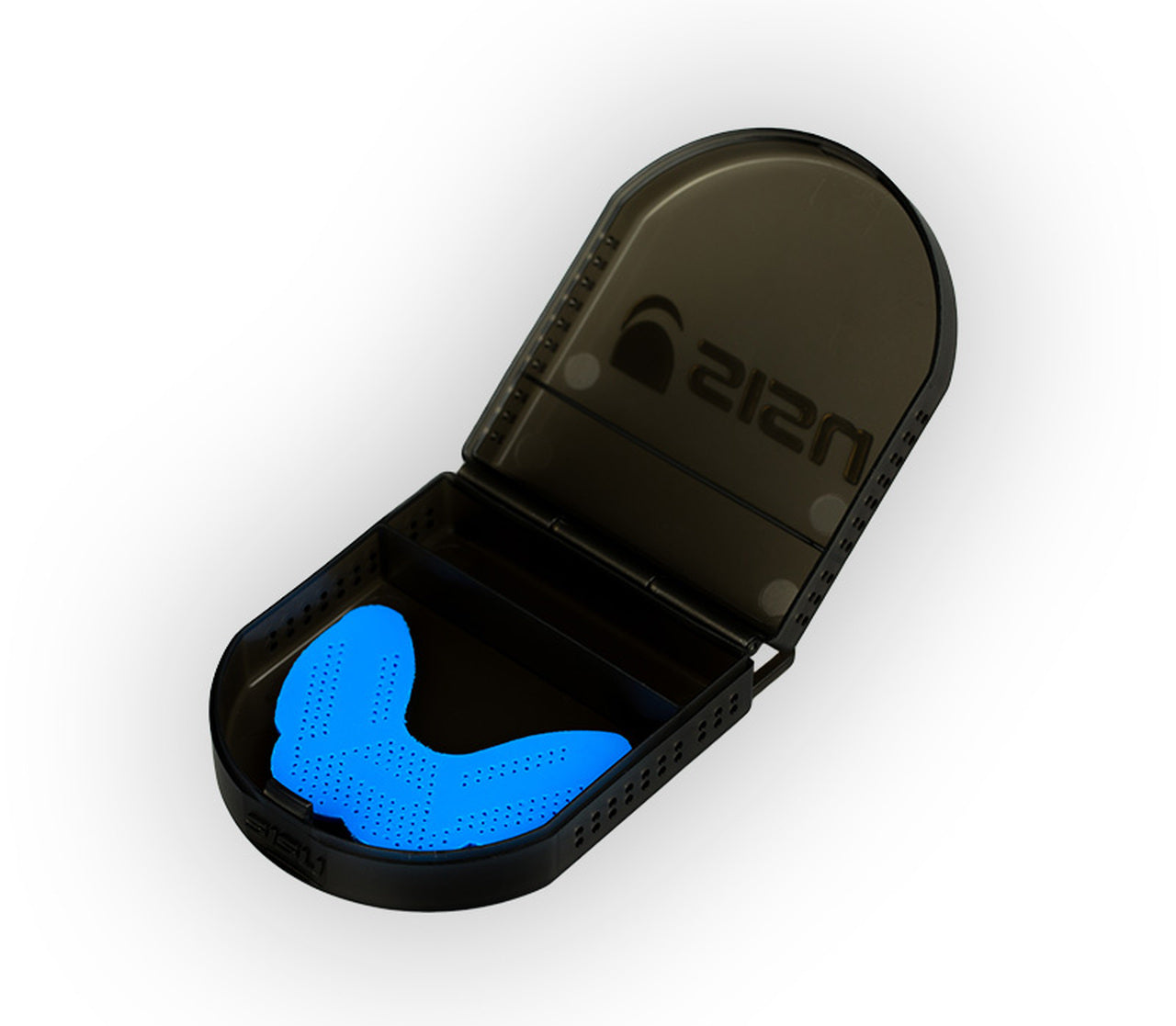 Sisu Black Mouth Guard Case Only - Durable Protective Holder for Sports & Nighttime Teeth Grinding - Perfect for Boxing, MMA, Football & Sleep Bruxism