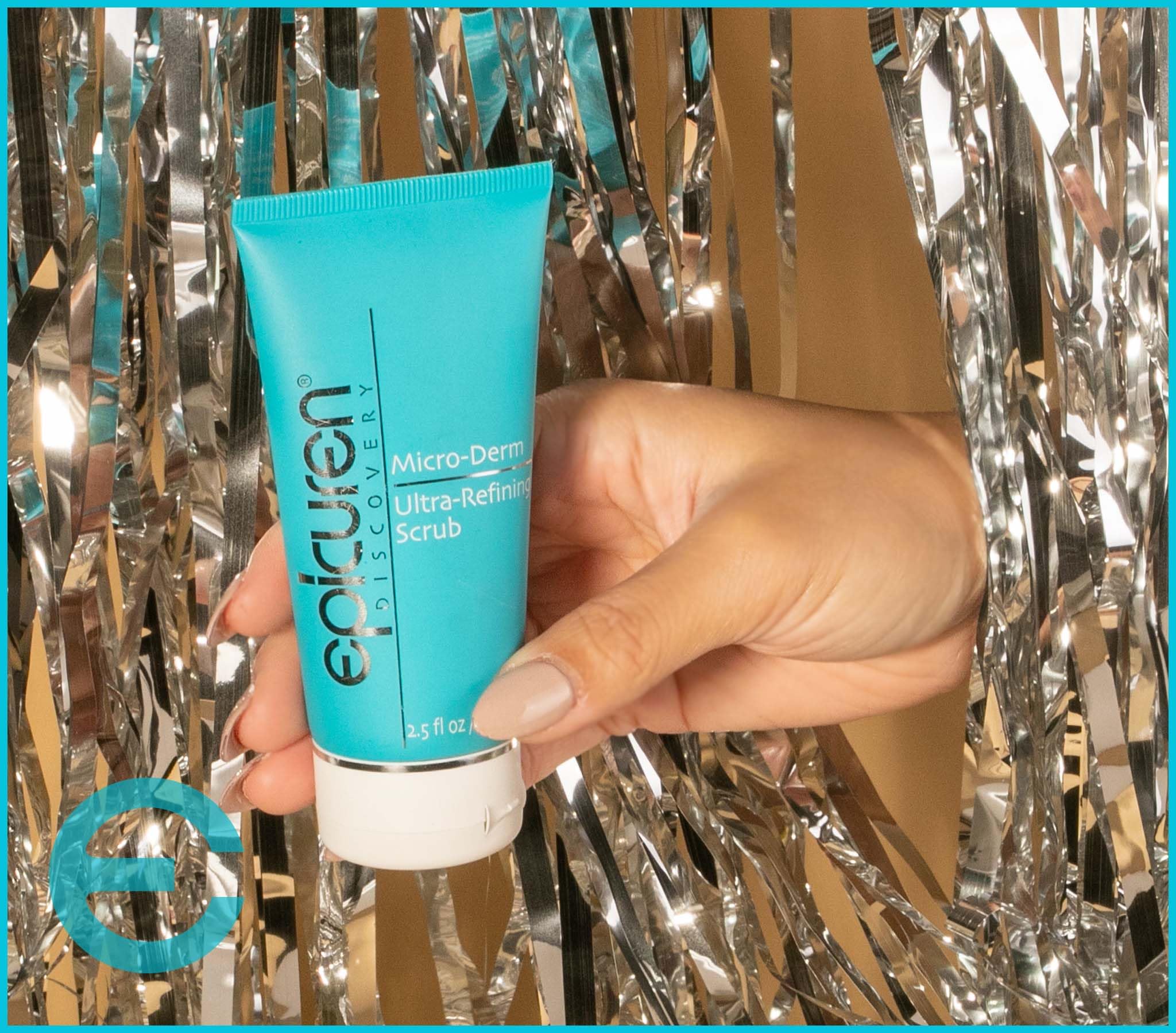 Epicuren Discovery Micro-Derm Ultra-Refining Scrub - Exfoliating Facial Cleanser for Glowing Skin | Perfect for Daily Skincare Routine & Anti-Aging Treatment