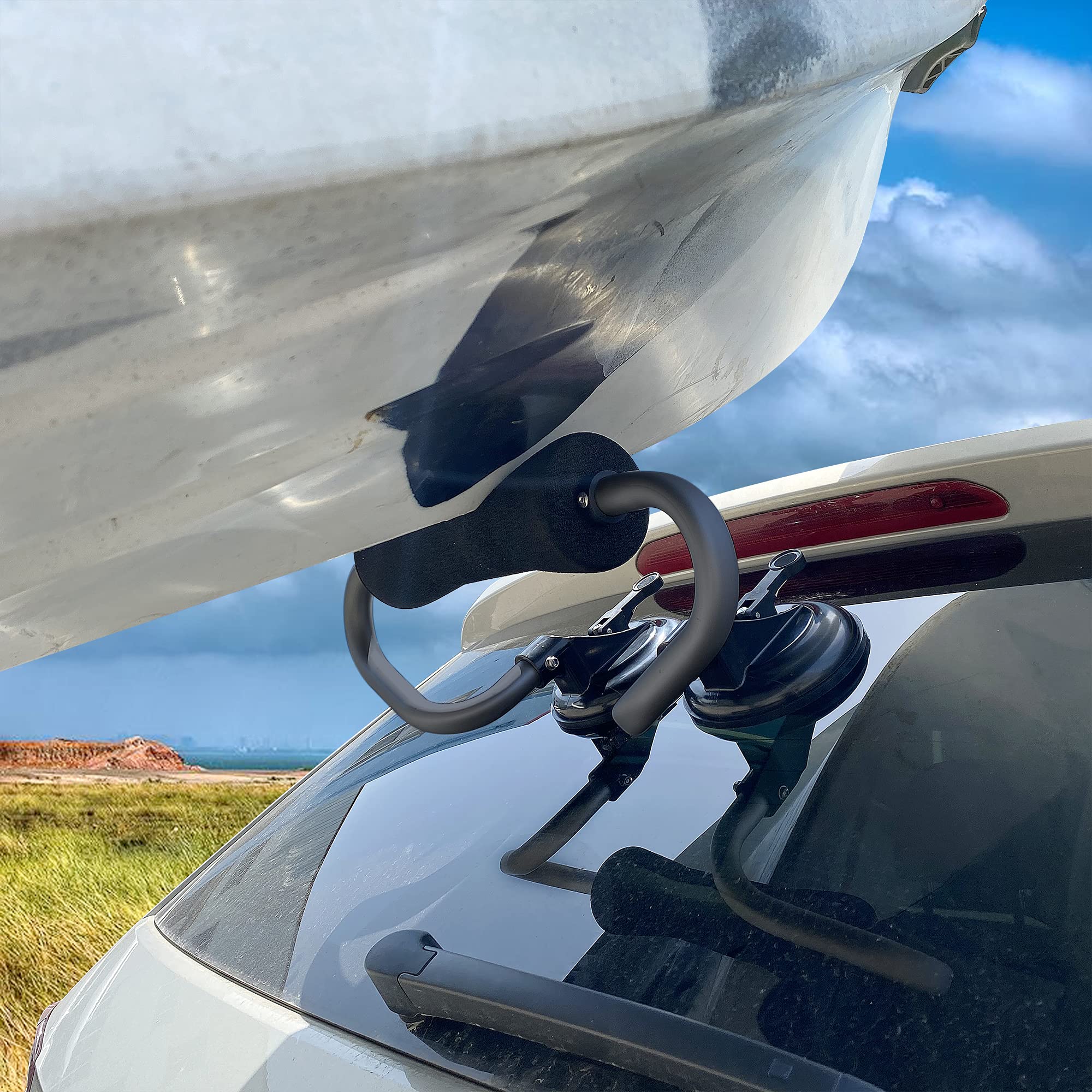 Kayak Roller for SUV Roof - Kayak Load Assist with Suction Cups | Easy Kayak Loading & Unloading for Car Top Carriers | Perfect for Water Sports & Outdoor Adventures