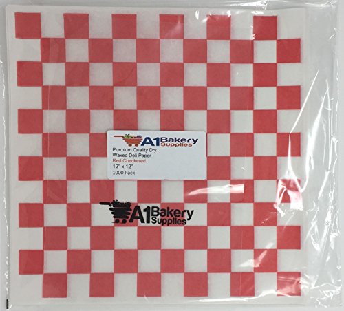 1000 Pack Red Checkered