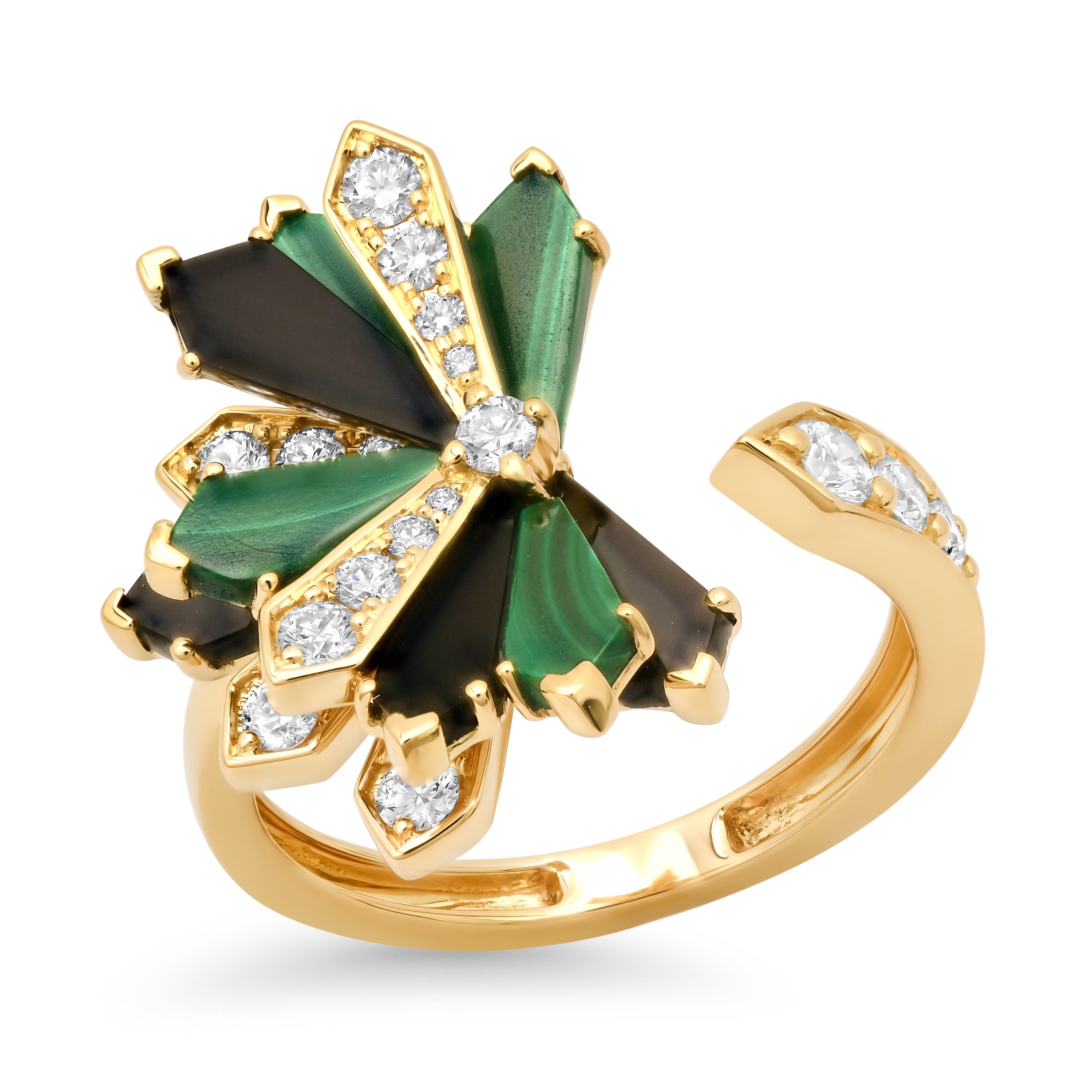 Stylish Penacho Fan Ring Set - 4 Elegant Ring Combinations for Women | Perfect for Parties, Weddings & Everyday Fashion Accessories