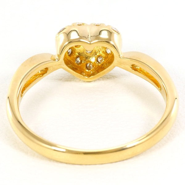 18K Yellow Gold Diamond Ring for Women - Elegant Solitaire Engagement & Wedding Band - Perfect for Proposals, Anniversaries, and Special Occasions