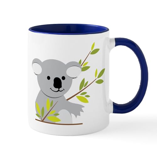 White/Navy Inside - Koala Bear Mug