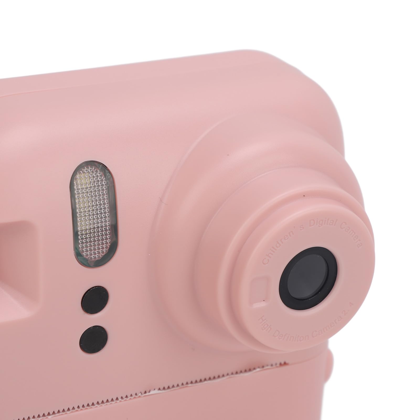Instant Print Camera for Kids - 2.4 Inch IPS Screen Digital Video Camera with Photo Printing (Pink) | Perfect Birthday Gift, Travel Companion & Creative Toy for Children
