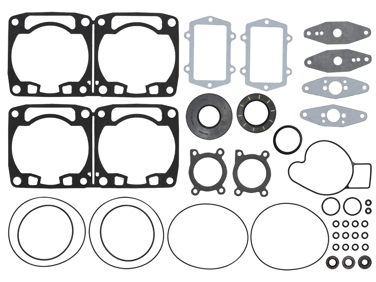 Full Gasket Set Compatible with Arctic Cat 09-711321 - High-Performance Engine Seal Kit for Snowmobiles & ATVs - Perfect for Winter Maintenance & Off-Road Repairs