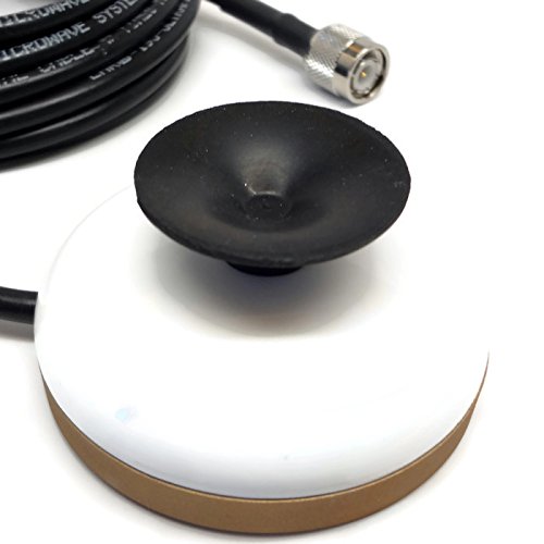 BlueCosmo Iridium Satellite Phone Suction Cup Glass Mount Antenna - Universal Car & Aircraft Windshield Mount for Reliable Satellite Communication | Perfect for Remote Travel, Emergency Response & Off-Grid Adventures