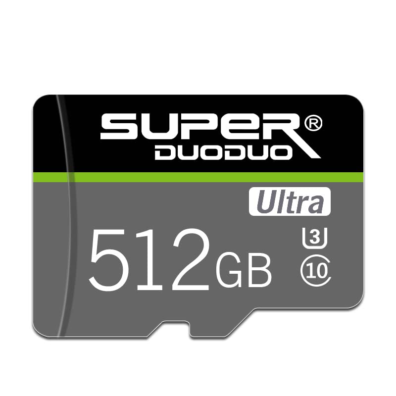 512GB Micro SD Card - Class 10 High Speed TF Memory Card for Smartphone, Camera, PC