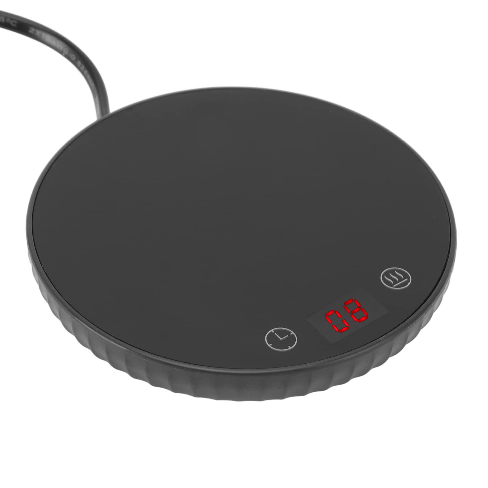 Electric Coffee Mug Warmer - USB-Powered Cup Warmer for Office, Home & Car | Keep Coffee, Tea & Beverages Hot | Perfect for Desk, Travel & Commuting (Black)
