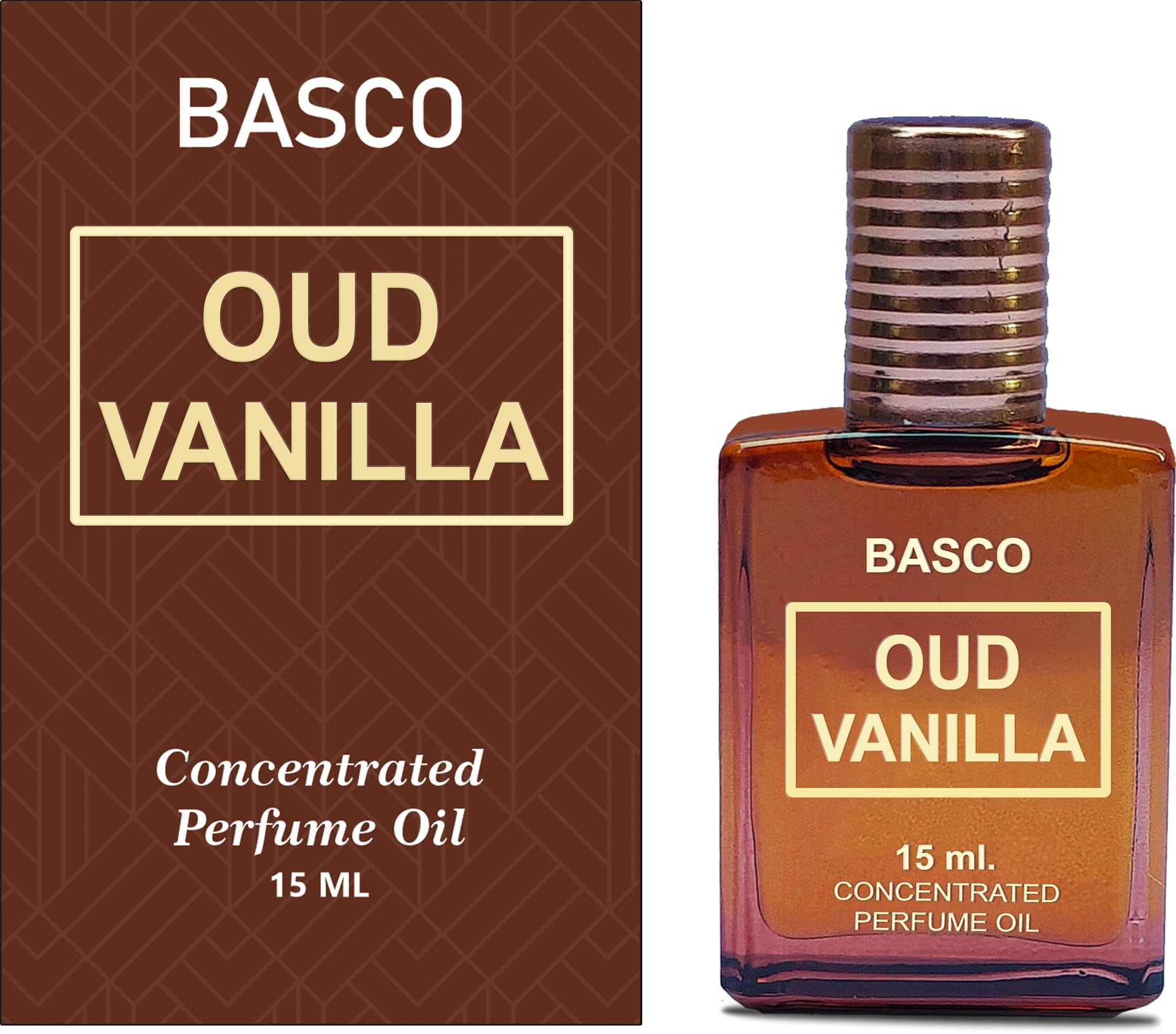 BASCO OUD VANILLA ATTAR Perfume for Men & Women - Long Lasting Fragrance, Alcohol-Free, Expertly Crafted - Perfect for Date Nights, Special Occasions & Daily Wear