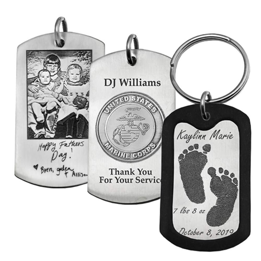 Custom Engraved XL Memorial Dog Tag Keychain - Personalized Pet Keepsake for Dog Memorials & Pet Loss Support - Perfect Gift for Pet Owners - Ideal for Keychains, Urns, Pet Graves & Memorial Displays - Great for Remembering Beloved Pets at Home, in Gardens or as Special Keepsakes