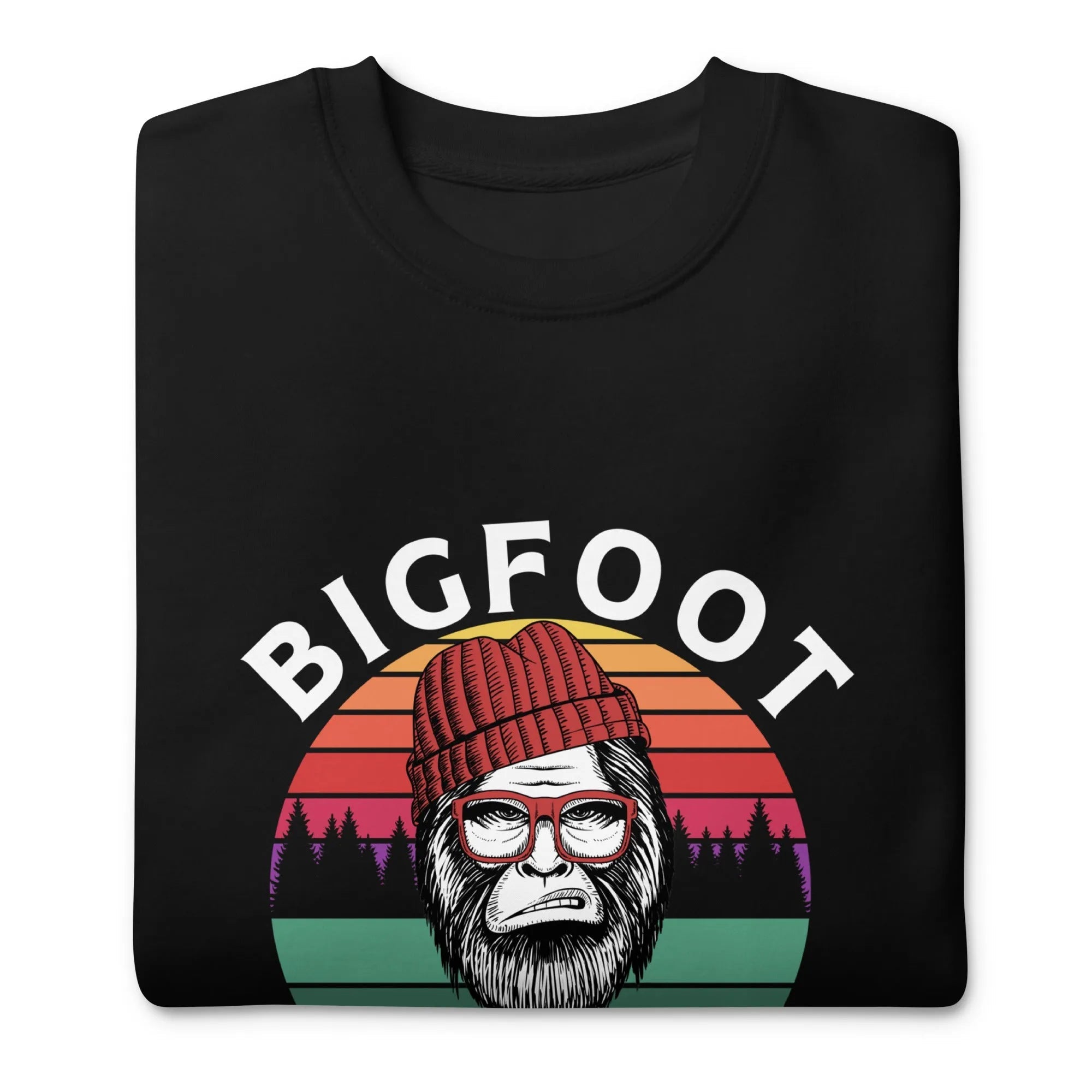 Bigfoot Was Sober! Funny Cryptid Unisex Hoodie - Cozy Pullover Sweatshirt for Men & Women - Perfect for Camping, Hiking & Outdoor Adventures