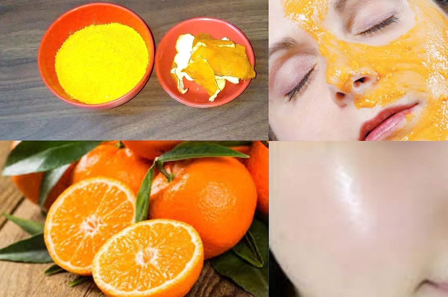 Neotea Rose & Citrus Peel Powder Combo - 100g x 3 for Skin & Face Care - DIY Beauty & Spa