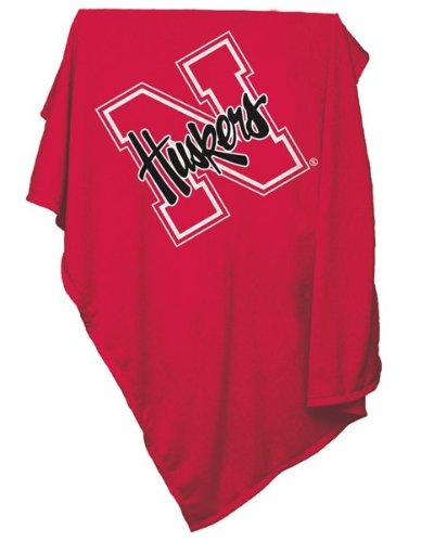 Cozy Nebraska Sweatshirt Blanket - Soft & Warm Fleece Throw for Home, Office, or Travel - Perfect for Lounging, Gifts, and Cold Weather Comfort