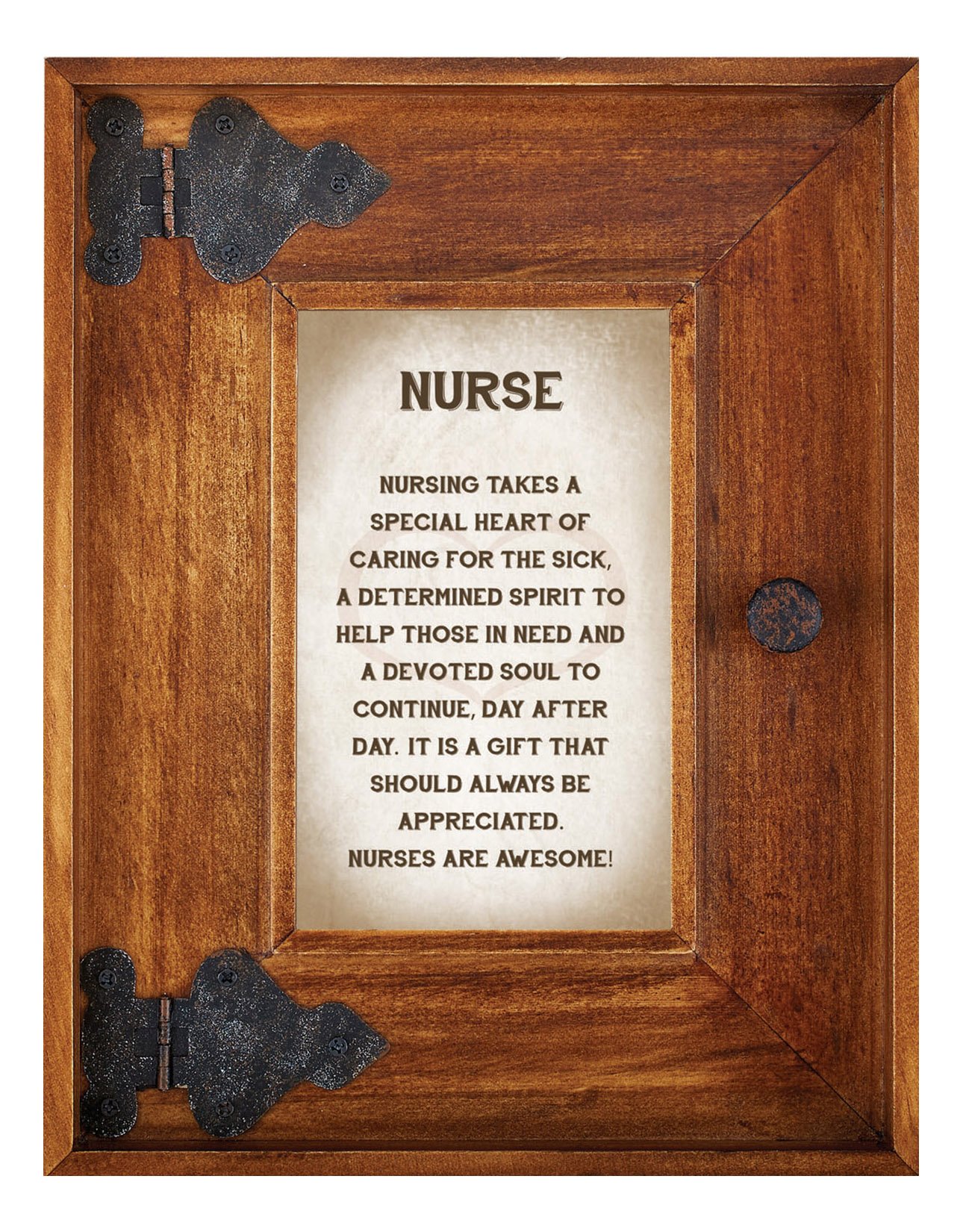 LoveLea Down Home Collection Tabletop Frame - Perfect for Nurses, Graduation, Office & Home Decor - Elegant Photo Display for Desks, Shelves & Gift Giving