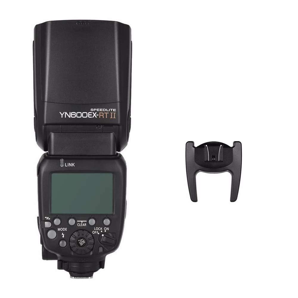 YONGNUO YN600EX-RT II Wireless Flash Speedlite for Canon | TTL & HSS Compatible | Optical Master Function | Includes EACHSHOT Diffuser | Perfect for Wedding, Portrait & Studio Photography