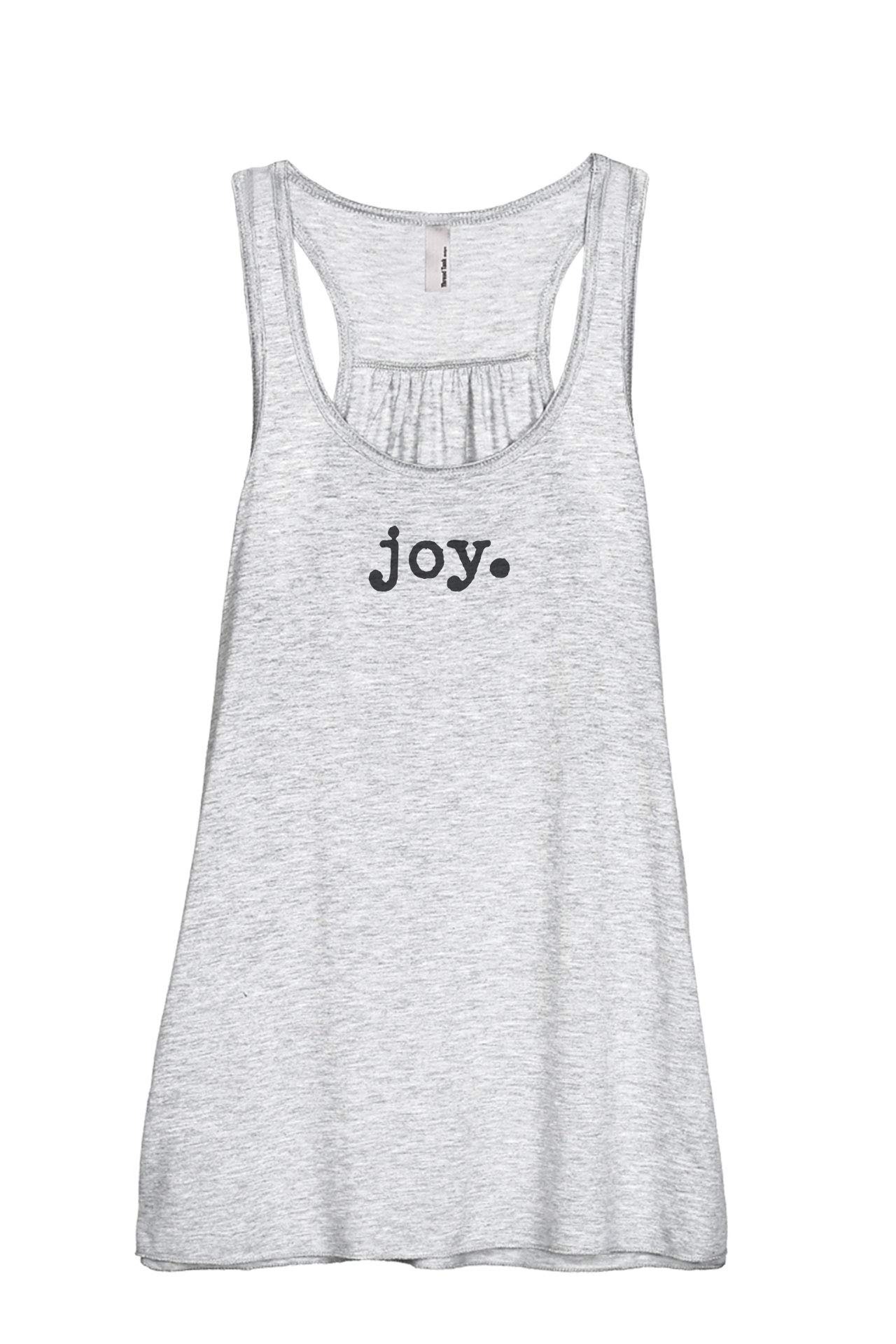 Joy Women's Sleeveless Flowy Racerback Yoga Tank Top - Breathable Workout Shirt for Gym, Running & Summer Outdoor Activities