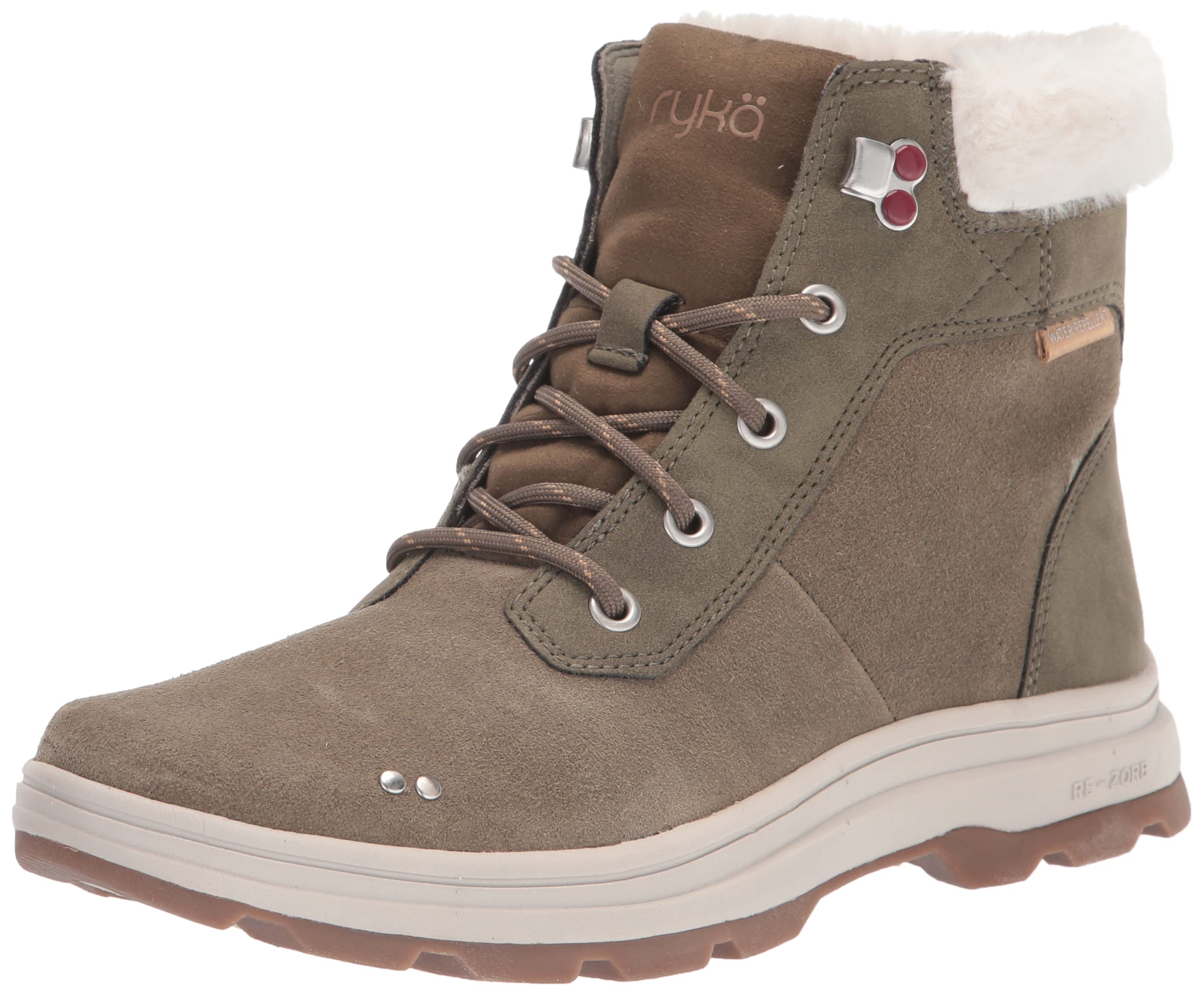 Ryka Women's Bayou Waterproof Ankle Boots - Lightweight Hiking Shoes for Outdoor Walking & Travel - Perfect for Trail Adventures, Rainy Days & Casual Wear