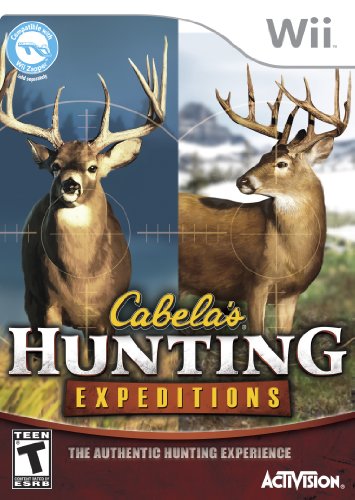 Cabela's Hunting Expeditions - Nintendo Wii Game - Realistic Hunting Adventure for Outdoor Enthusiasts - Perfect for Family Game Night and Hunting Simulation Fun