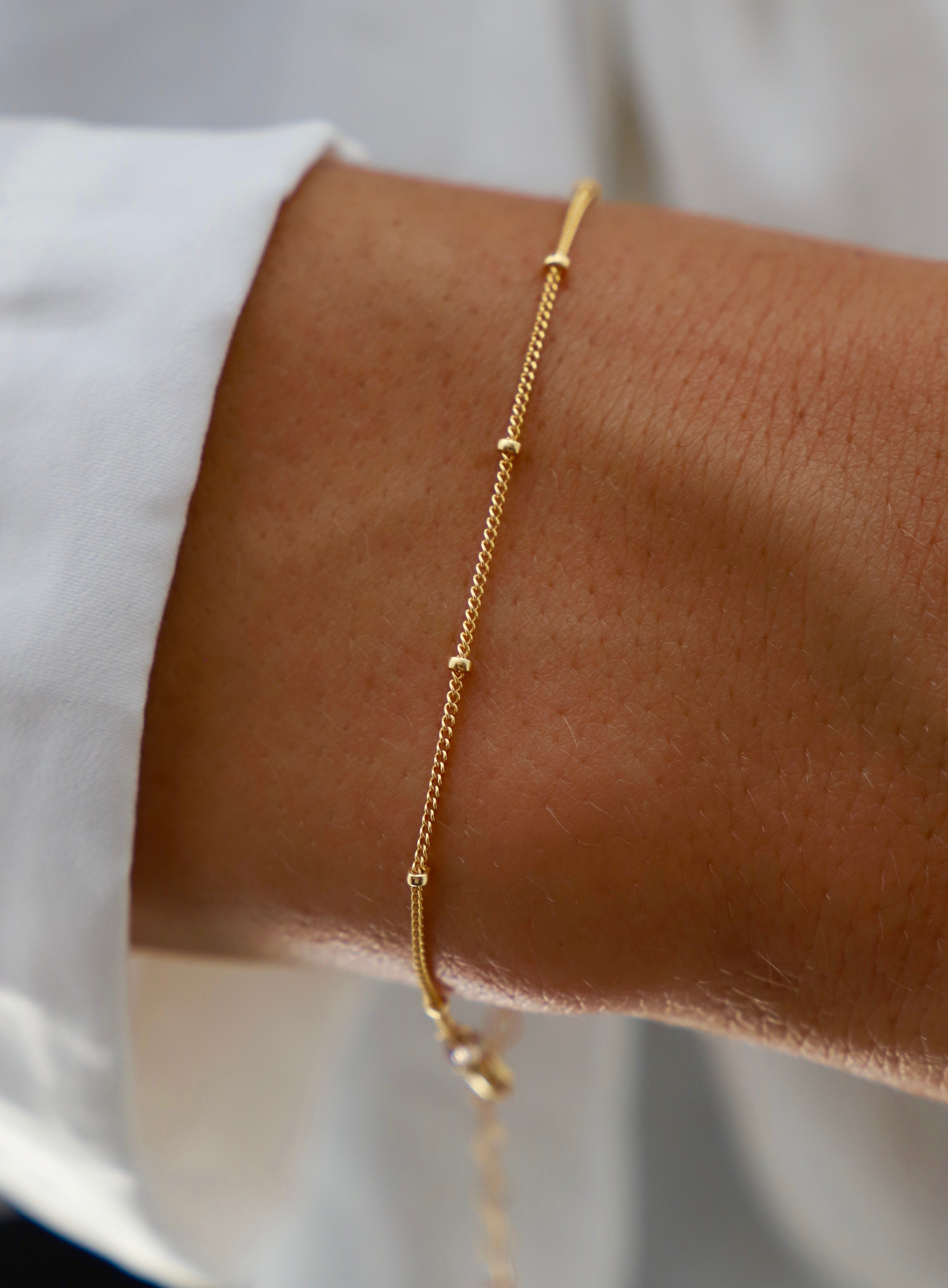 Delicate Ball Chain Bracelet for Women - Elegant & Dainty Jewelry for Everyday Wear, Gifts & Special Occasions
