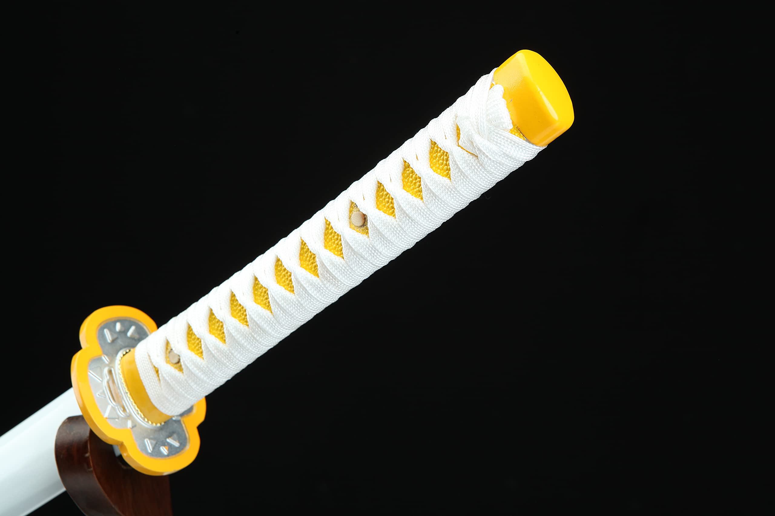Demon Slayer Sword - Kimetsu no Yaiba Anime Replica - Tanjiro & Shinobu Cosplay Prop - High Carbon Steel Blade - Perfect for Anime Conventions, Halloween Costumes & Collector's Display
