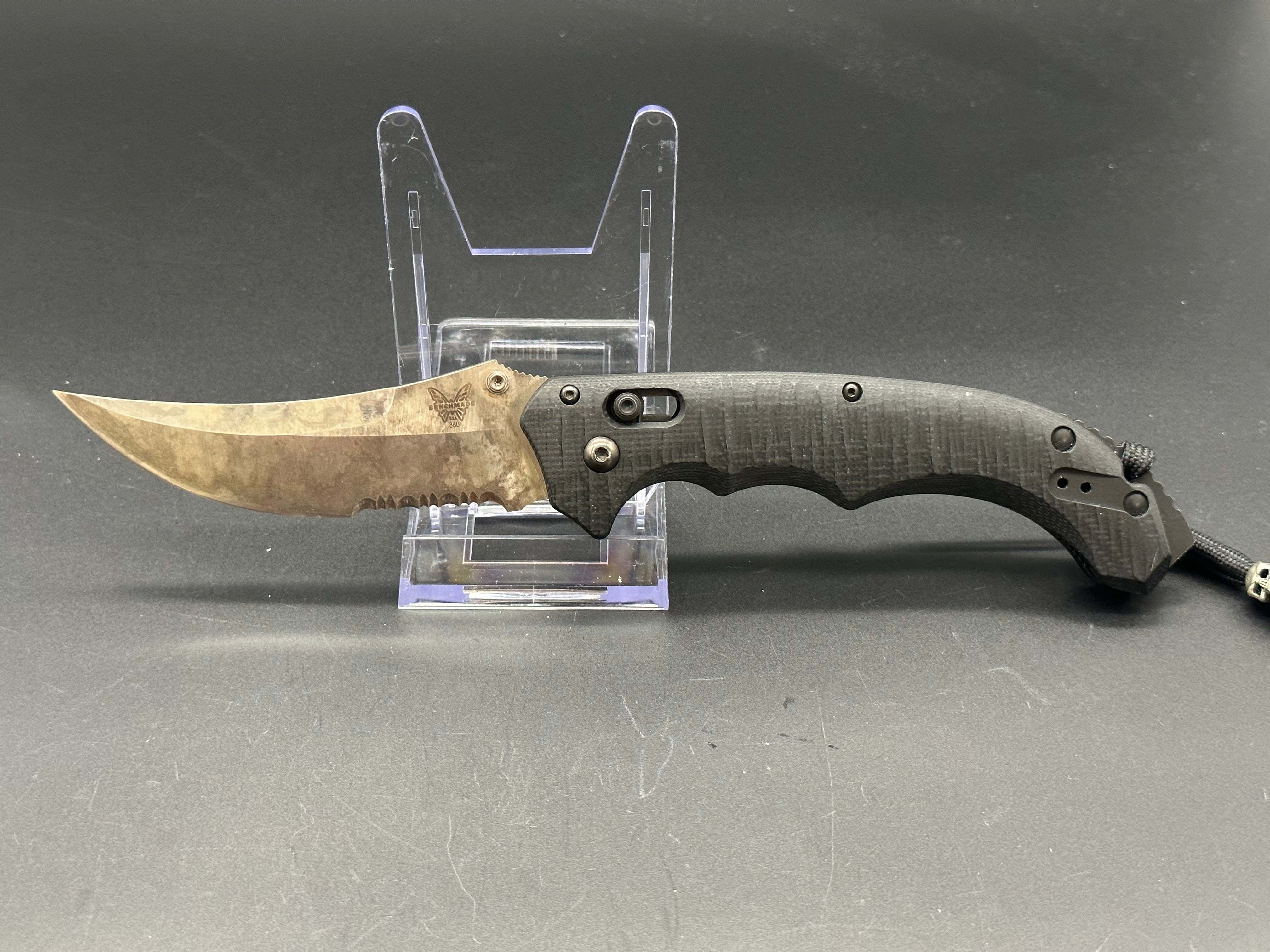 Benchmade Bedlam Folding Knife - Premium EDC Pocket Knife with Durable Blade for Outdoor, Camping & Everyday Carry (EDC) - Perfect for Hiking, Hunting & Survival Gear