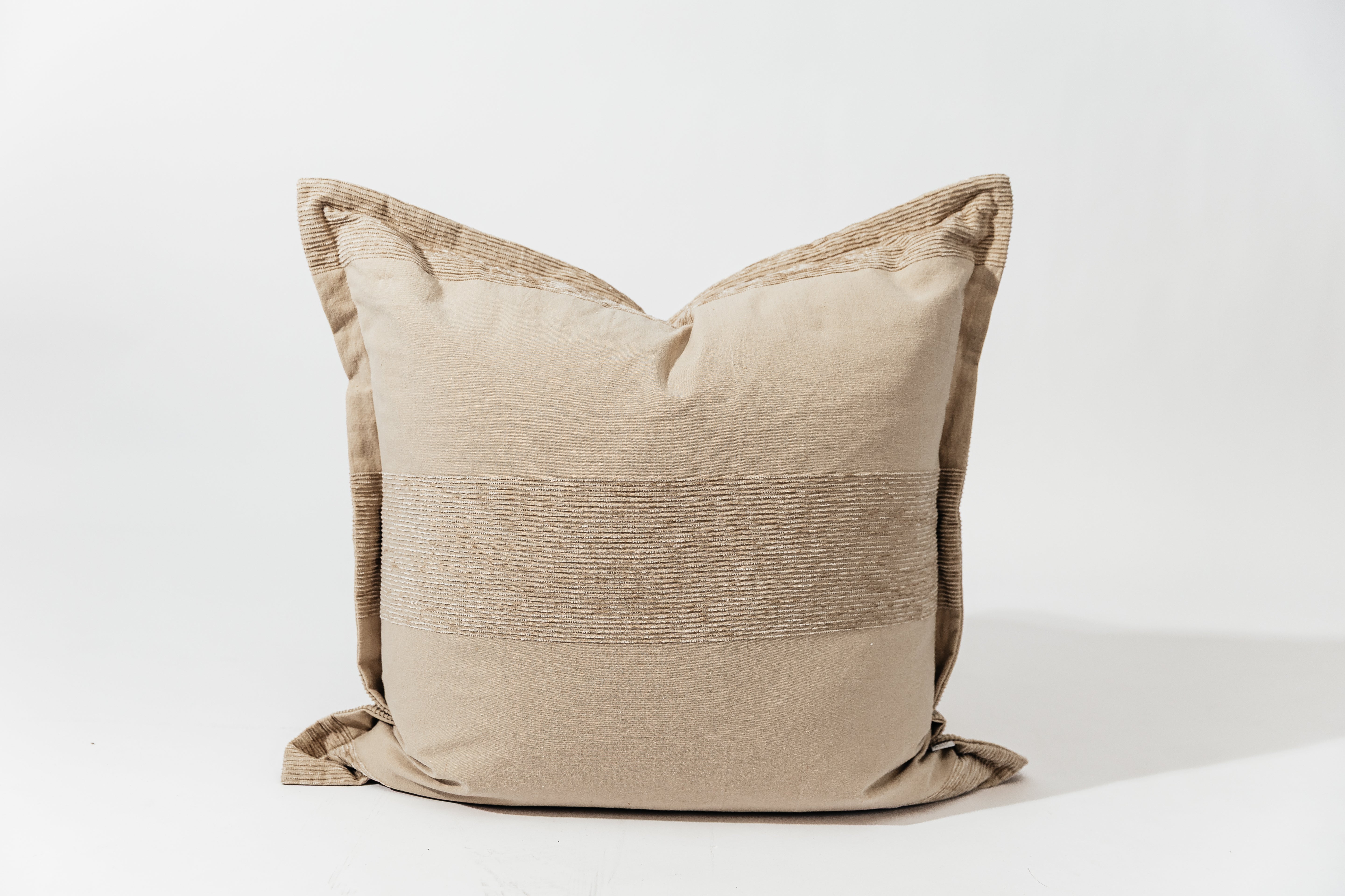 Halston Luxe Euro Pillow Cover - Premium 100% Cotton Decorative Pillowcase for Sofa & Bed - Home Decor, Living Room, Bedroom, Hotel Styling