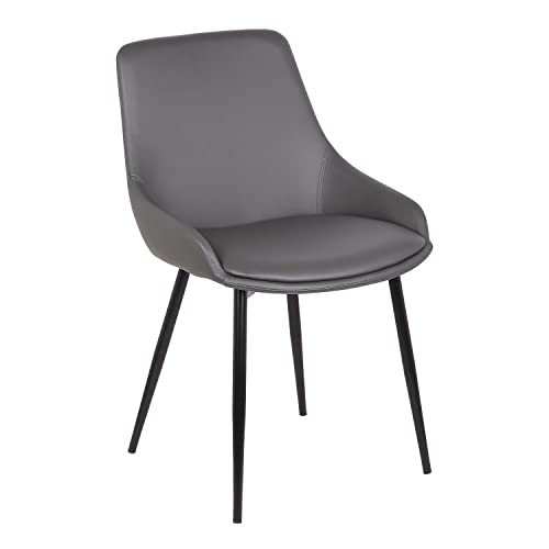 Charcoal Faux Leather