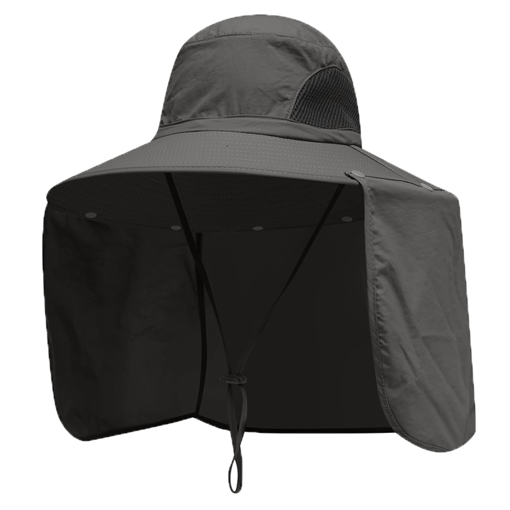 Best Sun Hats for Men & Women - Wide Brim Bucket Hat with Neck Flap for UV Protection - Perfect for Hiking, Fishing, Beach & Outdoor Activities in Spring & Summer