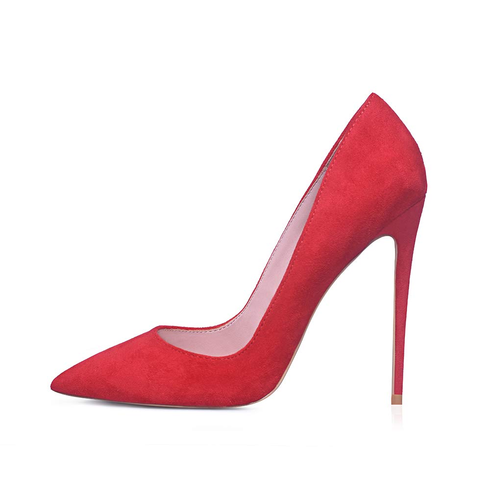 Elisabet Tang Women's High Heel Pumps - 4.7 Inch/12cm Pointed Toe Stiletto Party Shoes for Women | Sexy Dress Heels for Evening Events, Weddings & Night Out