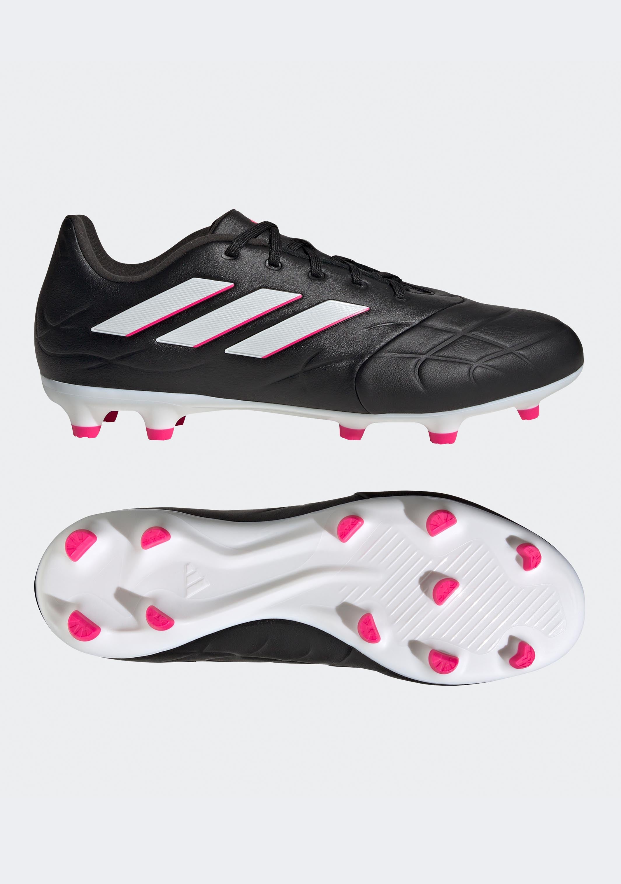 Adidas Men's Copa Pure.3 FG Soccer Cleats - Lightweight Football Shoes for Firm Ground - Perfect for Training & Matches