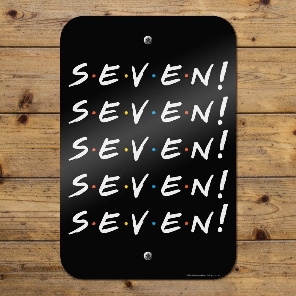 Friends TV Show Themed Home & Office Decor Sign - Perfect for Fans, Gifts, and Workspace Decoration