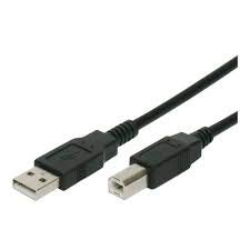 10ft USB 2.0 Printer Cable - USB A Male to B Male Scanner Cord for Canon, HP, Lexmark, Dell, Xerox, Samsung Printers - High-Speed Data Transfer for Office & Home Use