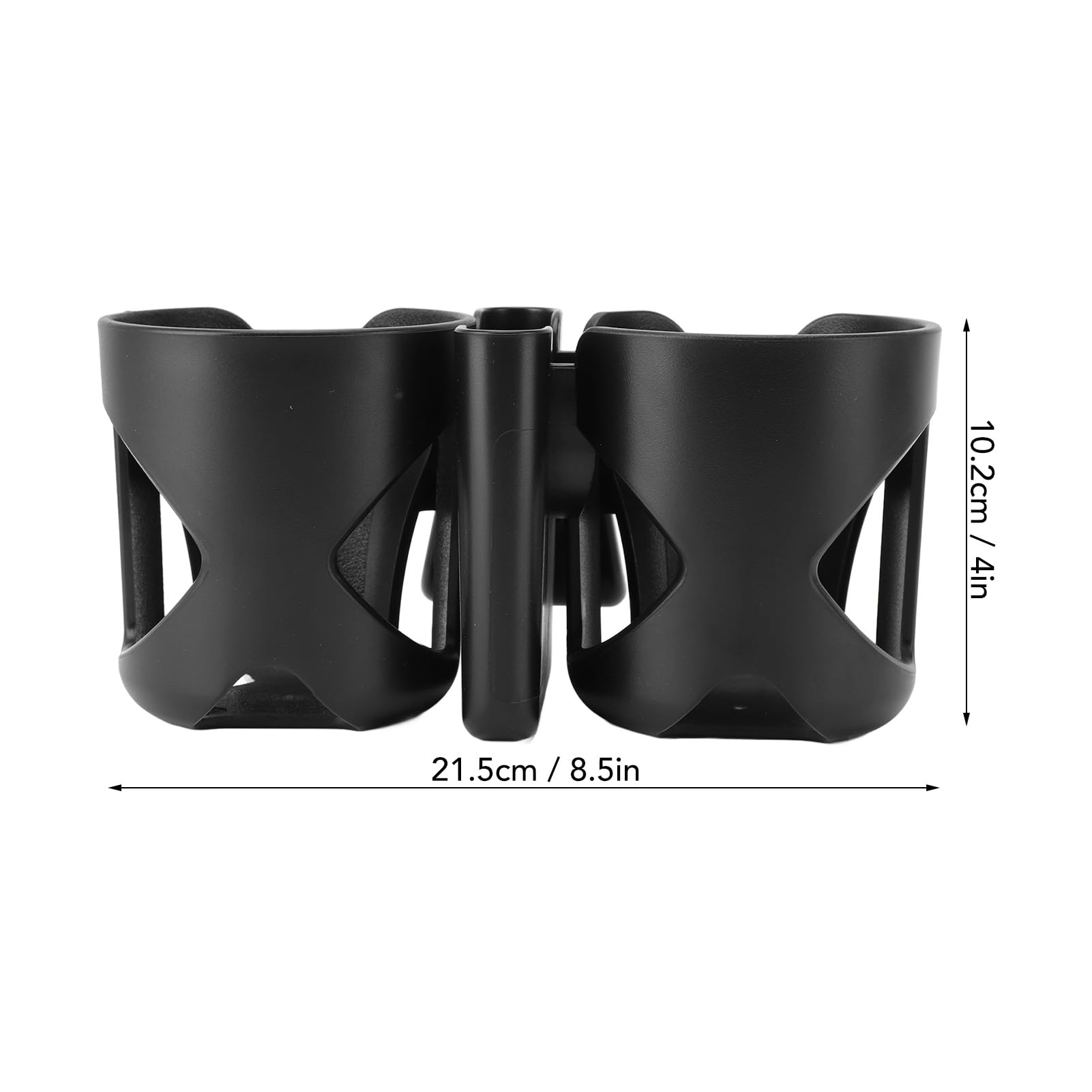 3-in-1 Rotatable Drink Holder with Phone Stand - Universal Cup Holder for Stroller, Bicycle, Wheelchair & Shopping Cart - Perfect for Coffee, Beverages & Hands-Free Use on the Go